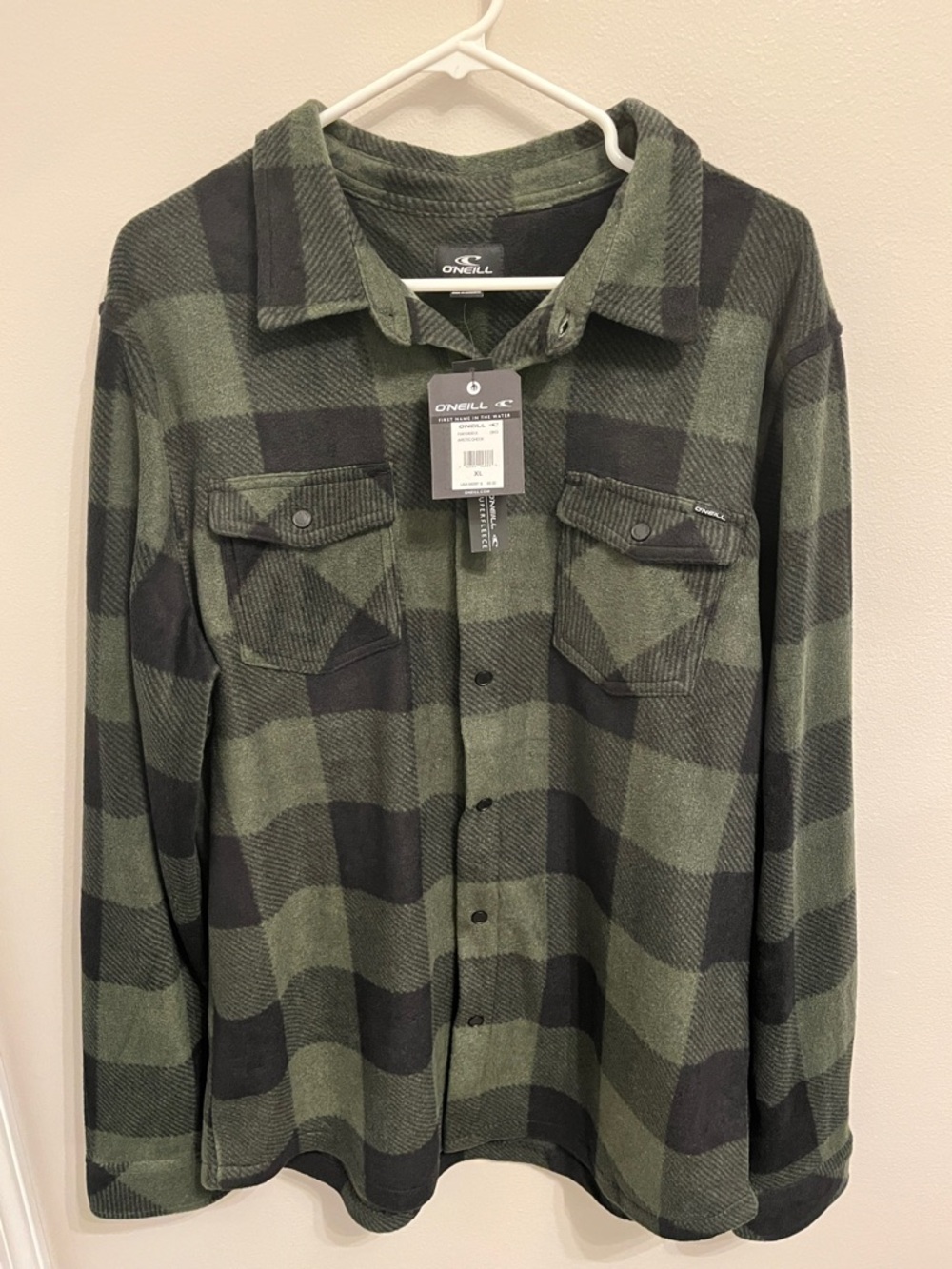 O’Neill Arctic Check Superfleece Shirt Jacket